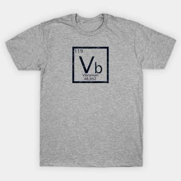 Vibranium T-Shirt by TuckyTraps